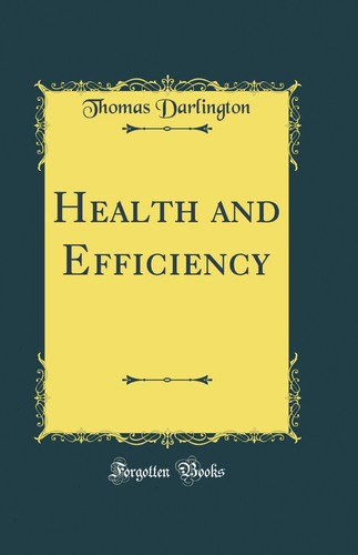 Health and efficiency classic - efficiency, (classic
