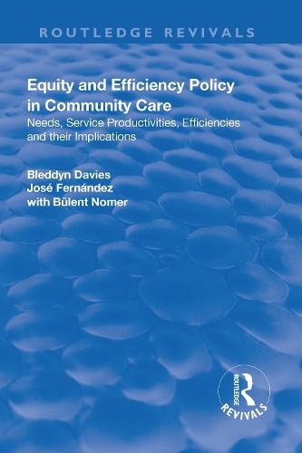 Equity and efficiency policy - equity,