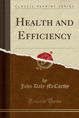 Health and efficiency - and, (classic